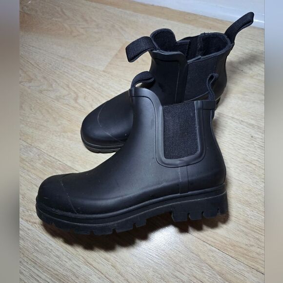 Everlane The Rainy Boots Size 6 In Black - Picture 6 of 11